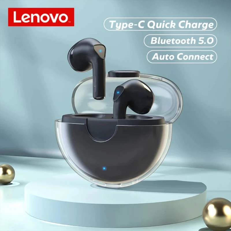 

Lenovo Tablet Battery WiFI LP80 TWS Bluetooth Earphones Ear Hook Waterproof Headsets Wireless Headphones Earbud Shifi Headphone