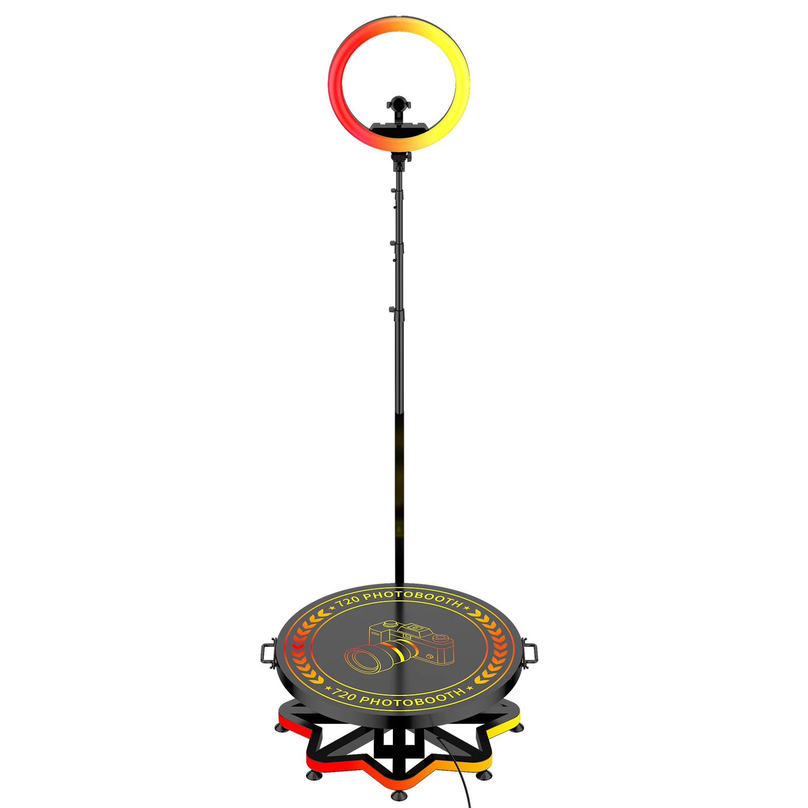 

Sinyoo Video Camera Portable 360 Degree Photo Booth Wireless Automatic Rotating Selfie Wedding Business Photobooth