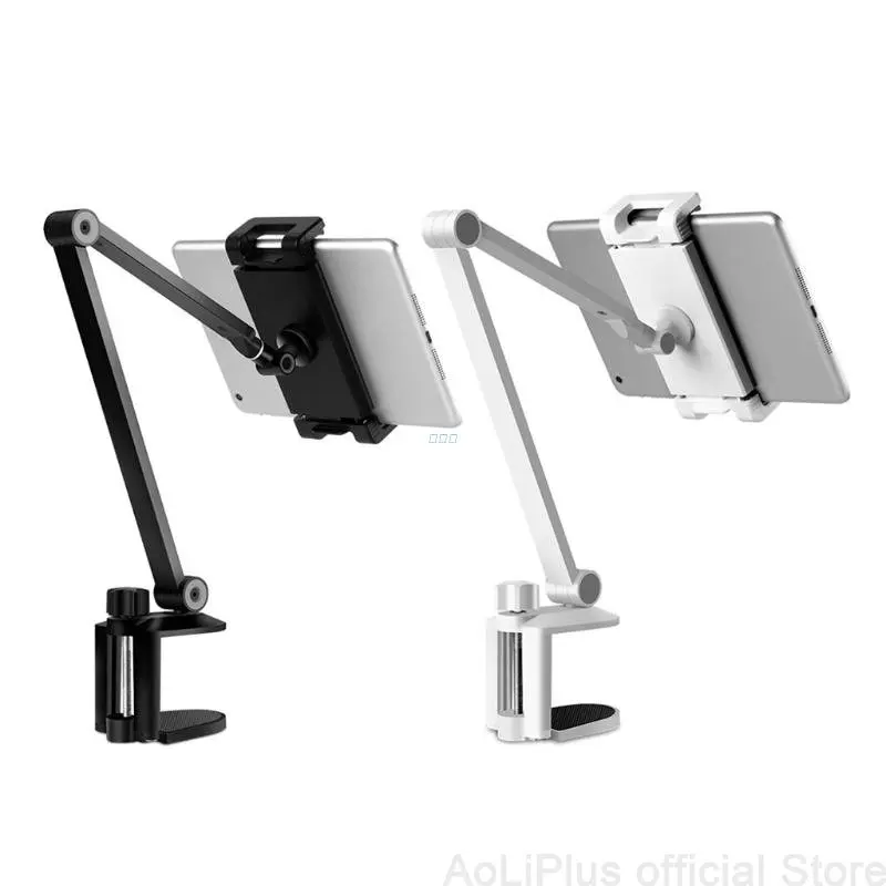 

Adjustable Cell Phone/Tablets Stand Non Slip Cradle Dock Clip on Desktop Stand Compatible from 13 to Small Smartphone