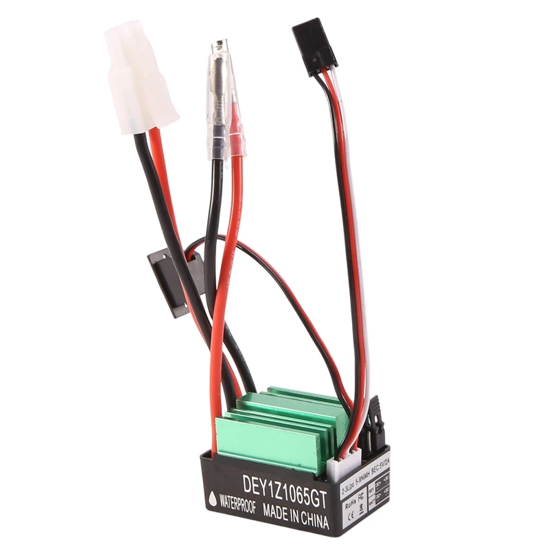65A ESC водонепроницаемый матовый электрический регулятор скорости с вилкой Tamiya