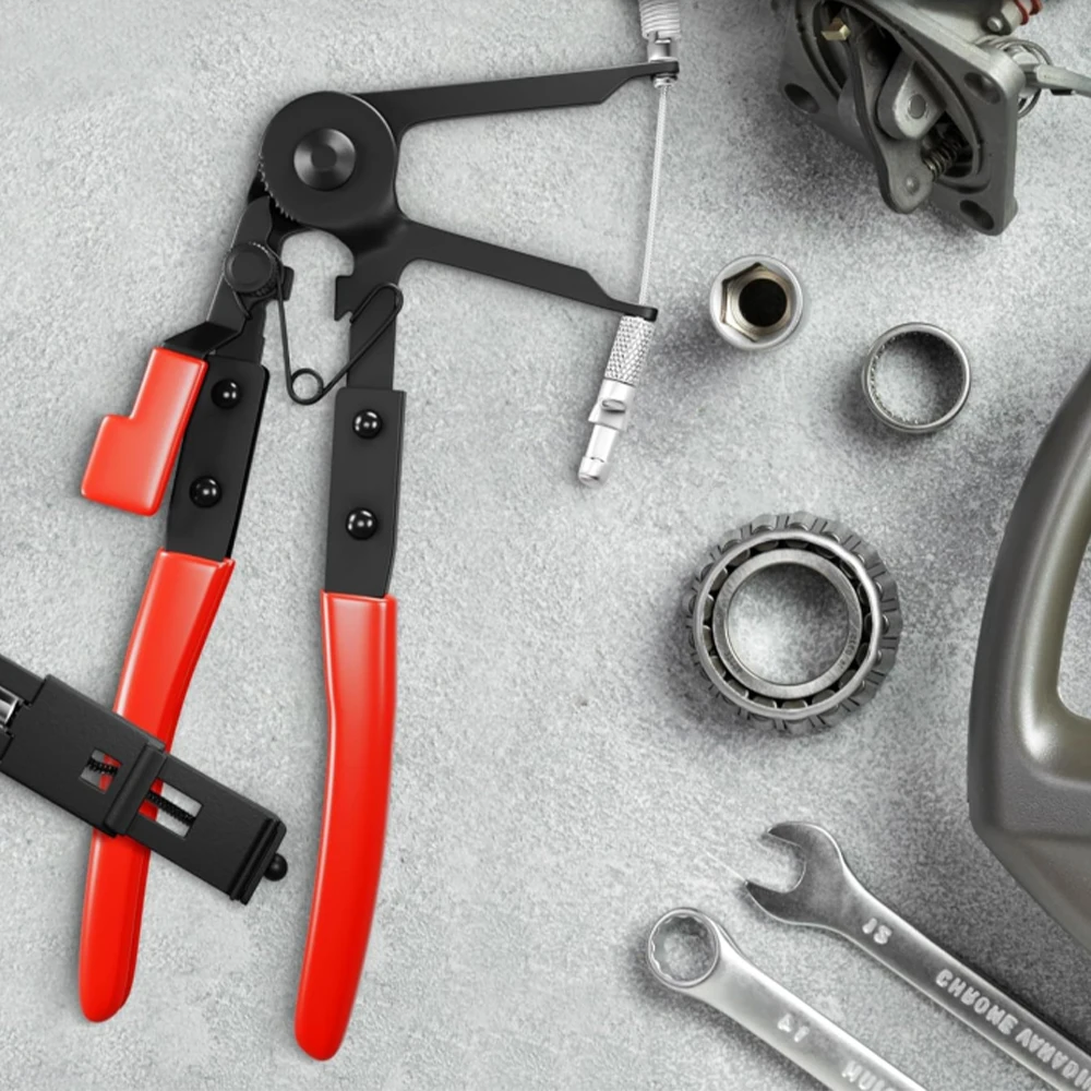 Зажимные клещи Гибкий хомут для шланга Тип кабеля кабель Автомобильные хомуты