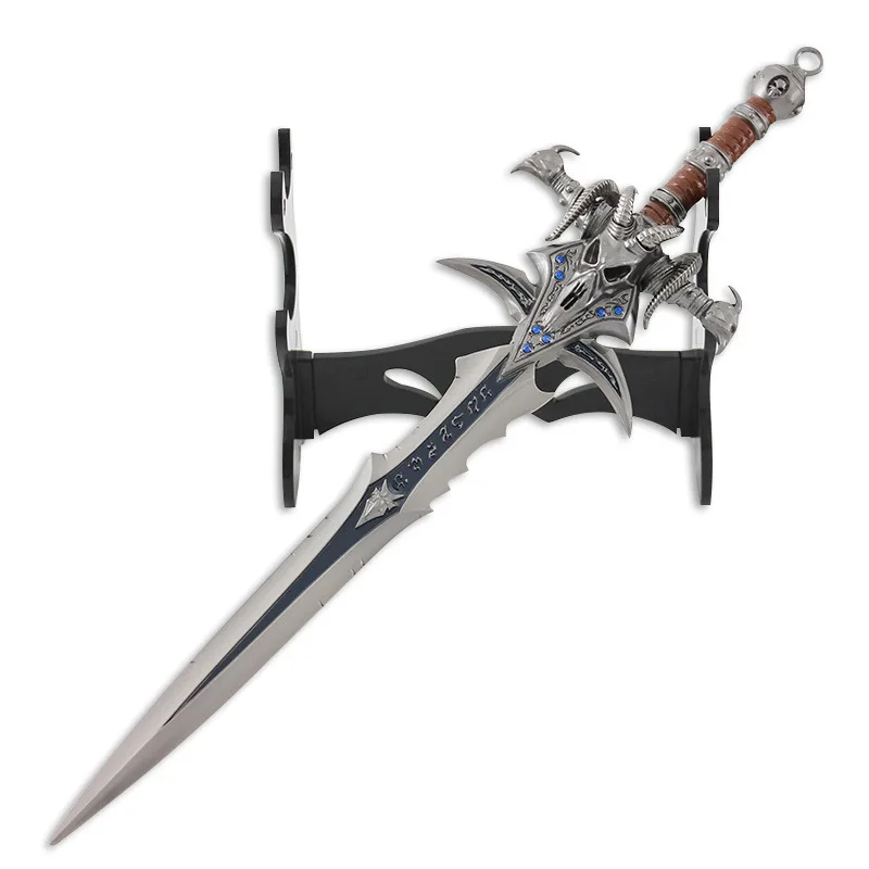 22 см World Of Warcraft frostworld металлический меч в форме головы овцы аниме манга игровой