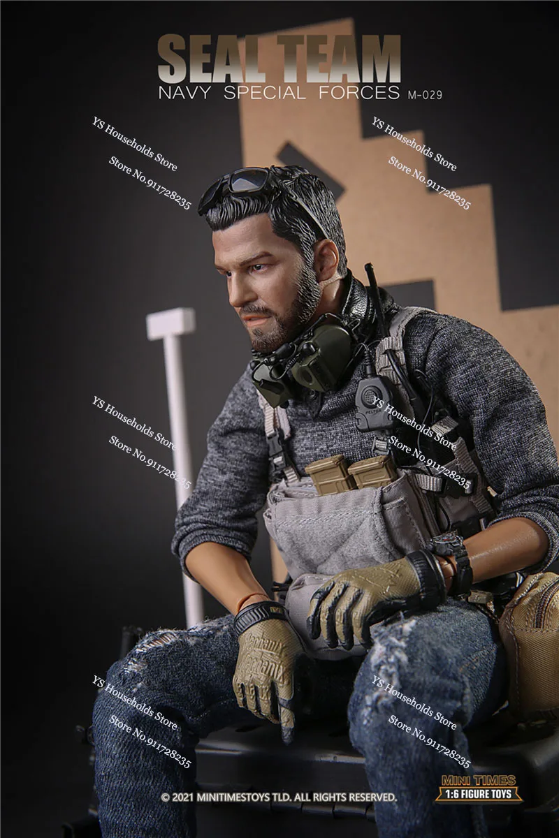 MINITIMES M029 1/6 Seal Team Navy Спецназ Человек Солдат Модель Тренировочная собака Игрушки