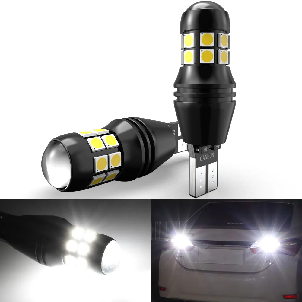 2x Super T15 W16W T16 светодиодные лампы Canbus задняя подсветка для Toyota FJ Cruiser Rav4 Chr Yaris Auris Prius