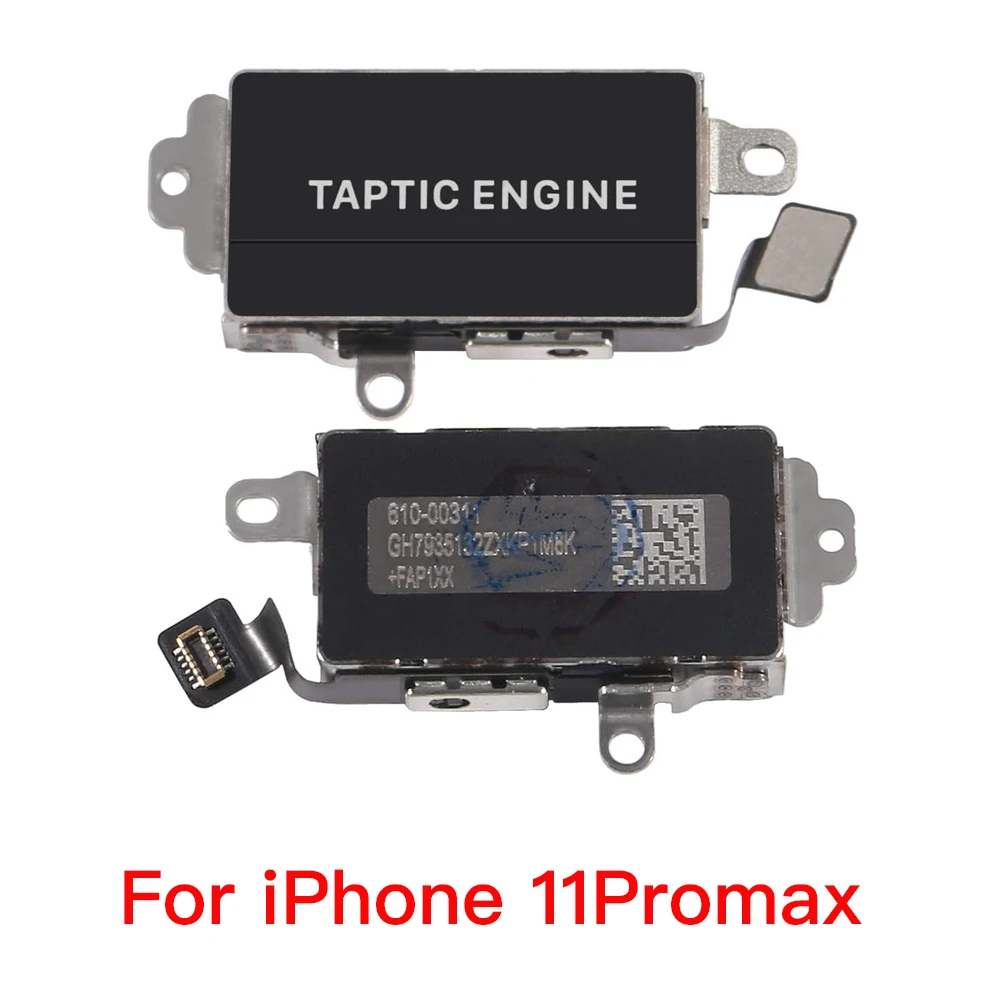 Двигатель Taptic для iPhone 11 Pro Max вибратор вибрационный двигатель гибкий кабель