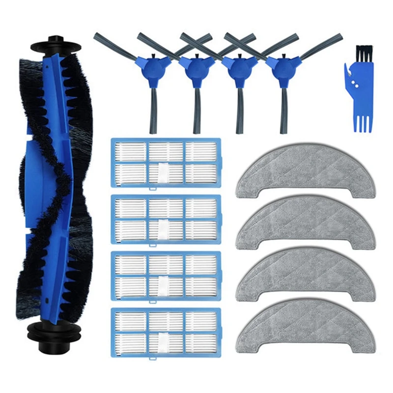 

Запасные части для робота-пылесоса Ultenic D5 Series D5S / D5S Pro / D5S Pro +, основная боковая щетка, фильтр НЕРА
