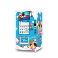 custom 25%c2%b0c refrigerated meat frozen food vending machine 49 inchtouch screen japanese ice cream popsicle self vending machines