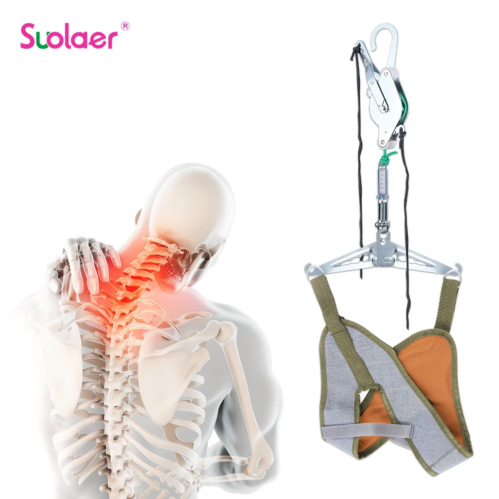 

Over Door Cervical Neck Traction Devices Spine Correction Stretcher Neck Trainer Pain Relief Rehabilitation Physiotherapy Tools