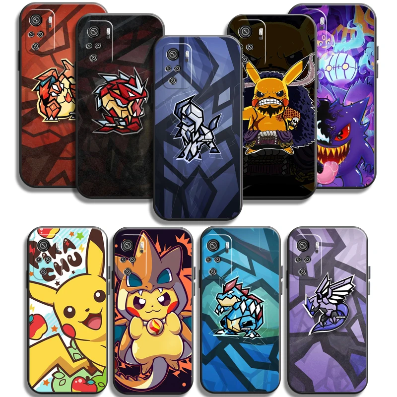 

Pokemon TAKARA TOMY Phone Cases For Xiaomi Redmi 7A 8A Note 7 Pro 8T 8 2021 8 7 7 Pro 8 Pro Coque Back Cover Funda Soft TPU