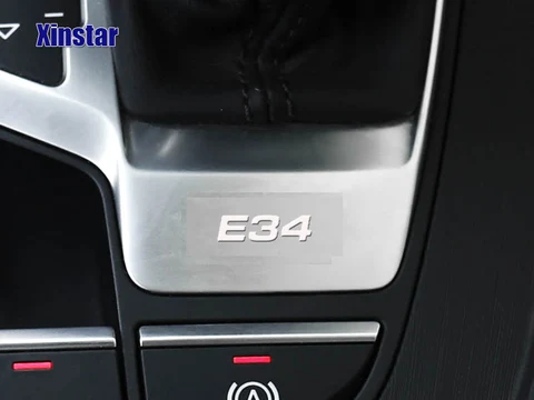 5 шт., автомобильные наклейки из нержавеющей стали для BMW E30, E34, E36, E39, E46, E60, E87, E90, F10, F20, F30