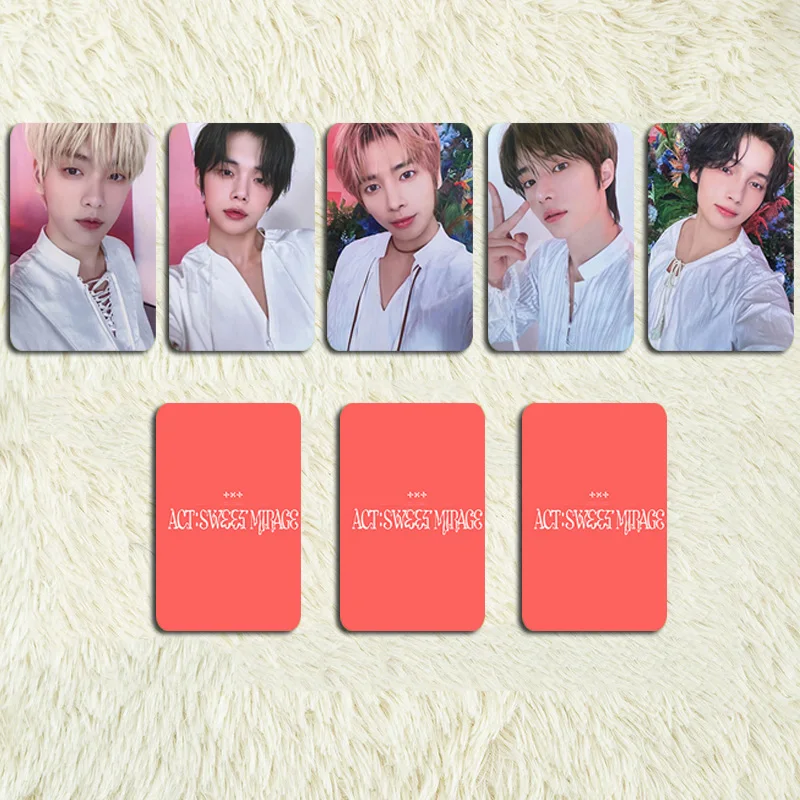 

2023 Kpop Photocards TXT Temptation New Album Thursday's Child LOMO Card SOOBIN YEONJUN BEOMGYU TAEHYUN Kpop Accessories