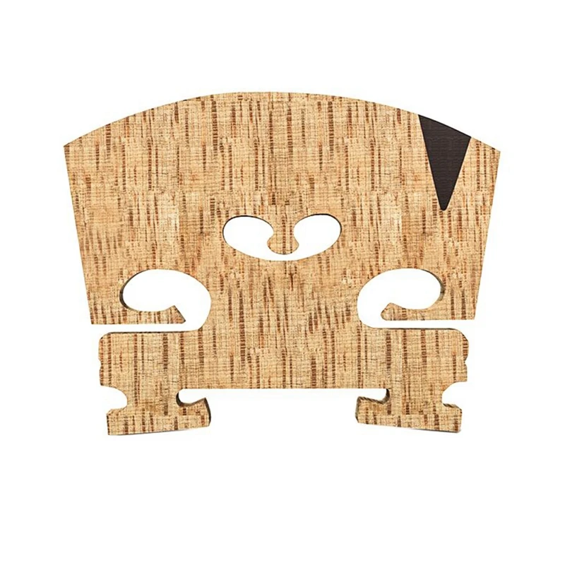 

Violin Bridge 4/4: Finer Grade Solid Maple Violin Bridge, Pre-Cut & Pre-Fitted To Fit Most 4/4 Violins