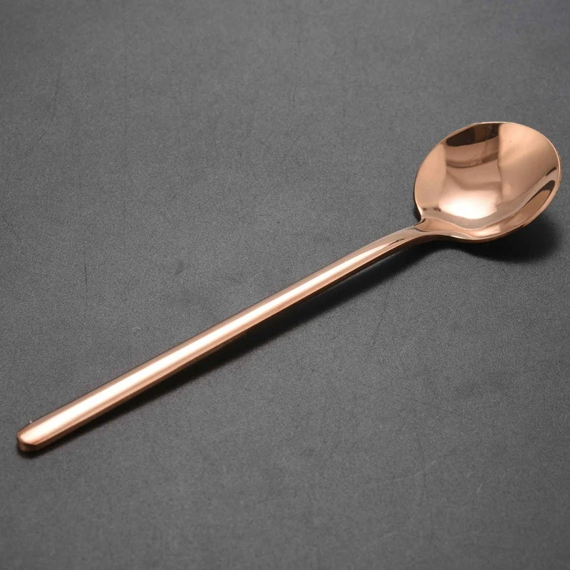 1 Pcs 304 Stainless Steel Coffee Spoon With Long Handle & Natural Bamboo Dish Brush Hand | Scoops