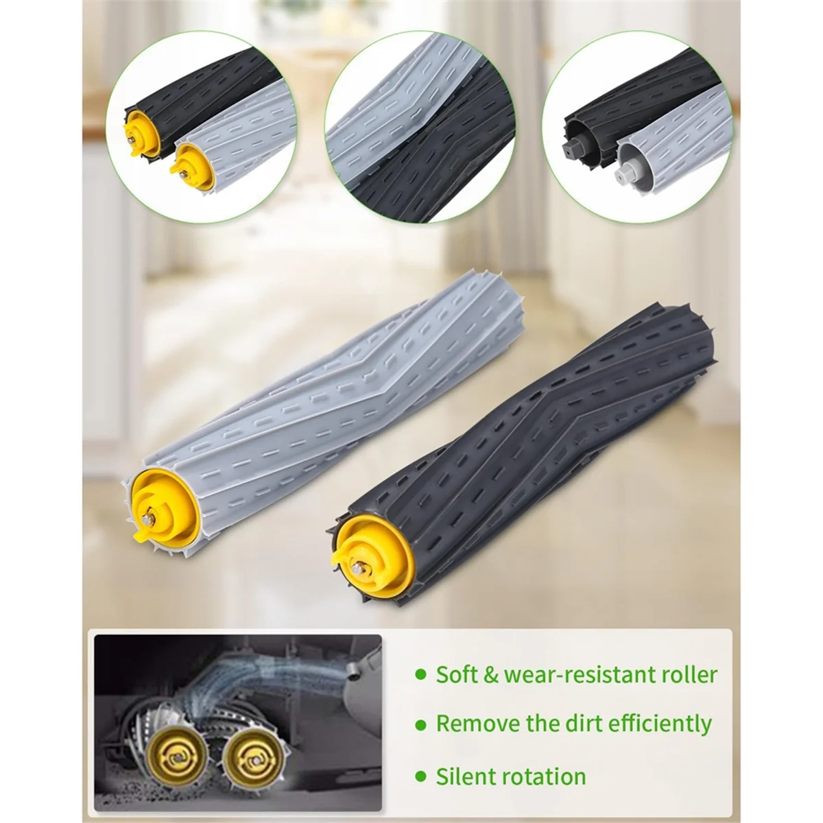 Для iRobot Roomba 860 865 870 880 896 960 966 971 976 980 981 робот-пылесос основная боковая щетка детали