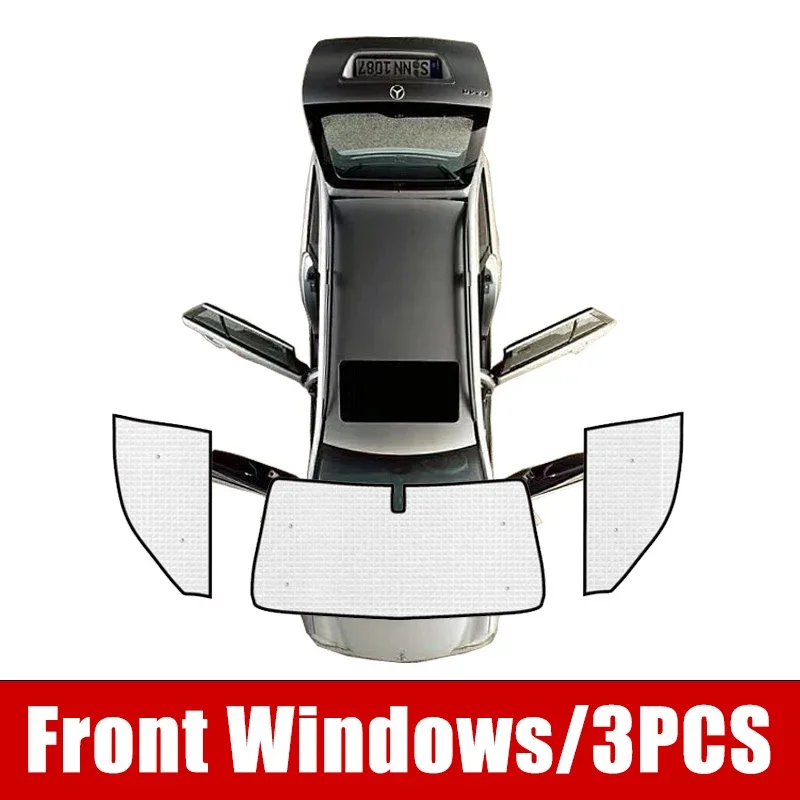 Полное покрытие для Toyota Land Cruiser Prado J120 LC120 120 2003-2009, солнцезащитный козырек на лобовое стекло, солнцезащитный козырек, автомобильные аксессуары