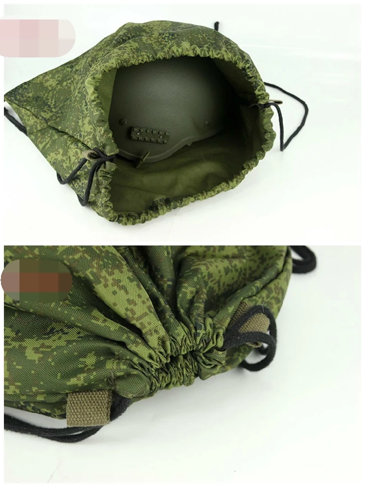 Russian Army Fan EMR Camouflage Light Tactical Backpack Waterproof Gunny Bag Sundries Helmet Bag