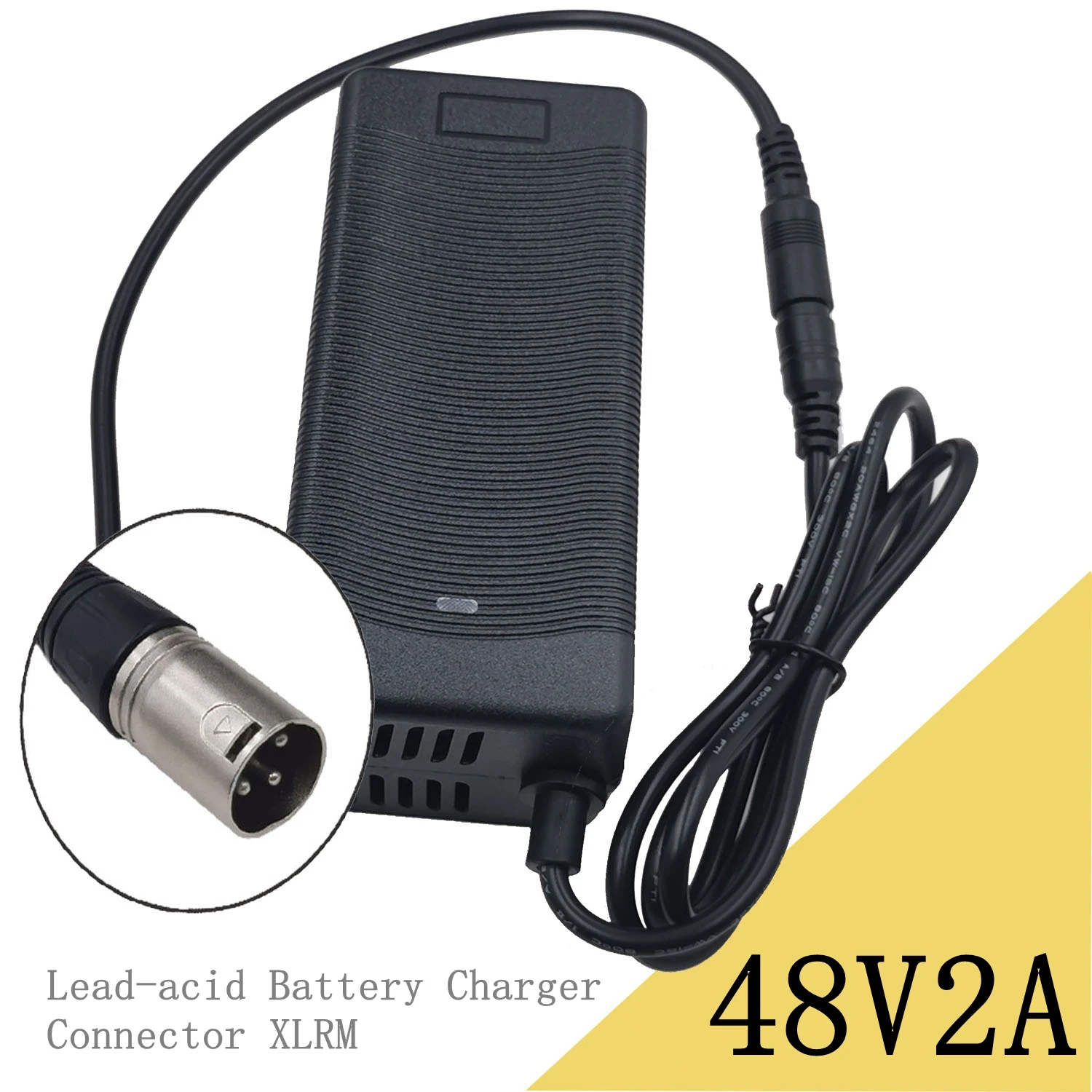 

48V 2A Lead-acid Battery Charger for 57.6V Lead acid Battery Electric Bicycle Bike Scooters Motorcycle Charger xlrm Connector