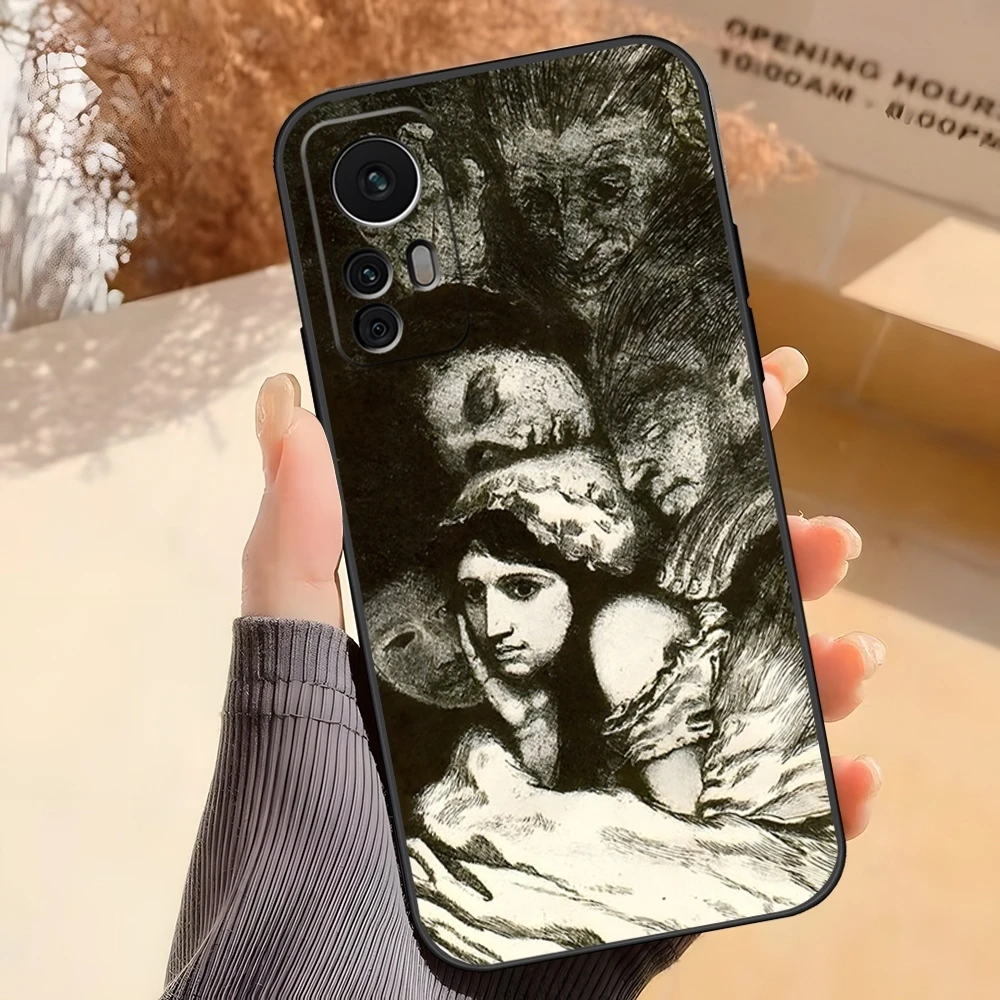 Испания Francisco Goya Art Чехол для телефона Xiaomi 13 12 11T Lite Ultra Redmi Note 10 Pro POCO F4 F5 X5 Задняя