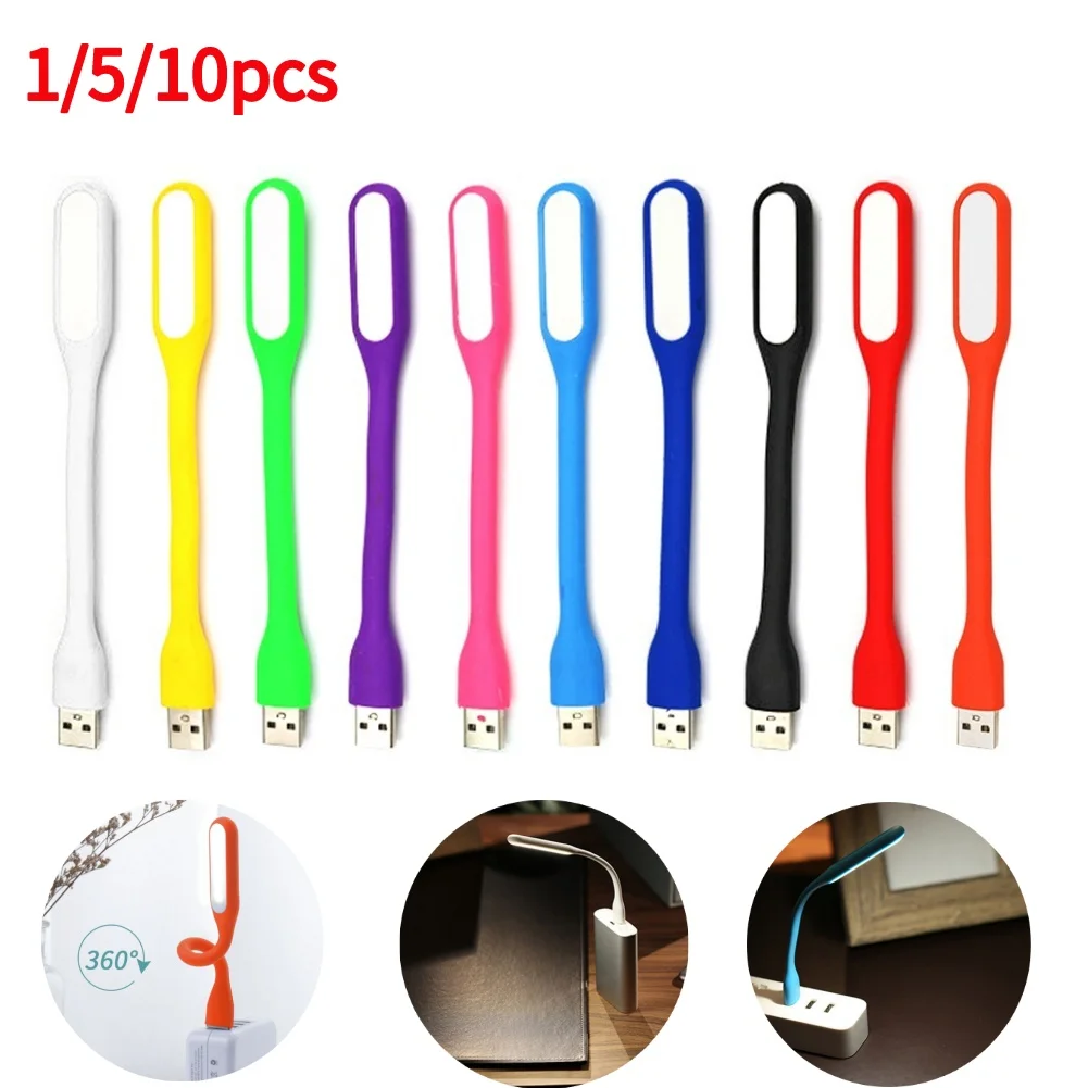 

Mini Portable USB LED Light for Computer Book Reading Eye Protection Desk Lamp USB Interface Book Light Home Decor