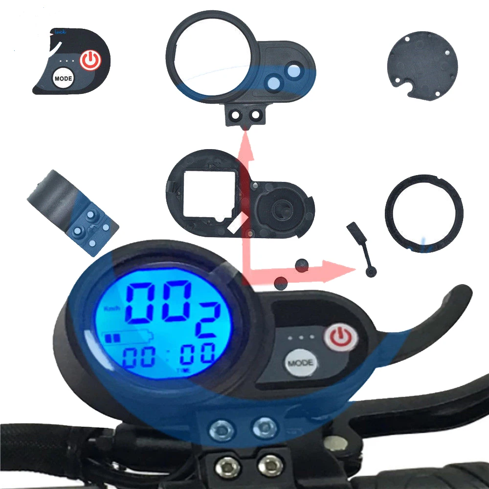 

Аксессуары для электрических скутеров JP Meter, аксессуары для электрических скутеров, запасные части, наклейка на кронштейн измерителя, диспл...