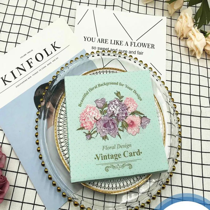 

20 pieces / bag, blue flowers, Valentine's day wedding gifts, napkins, wedding, Christmas party decorations are hot sellers