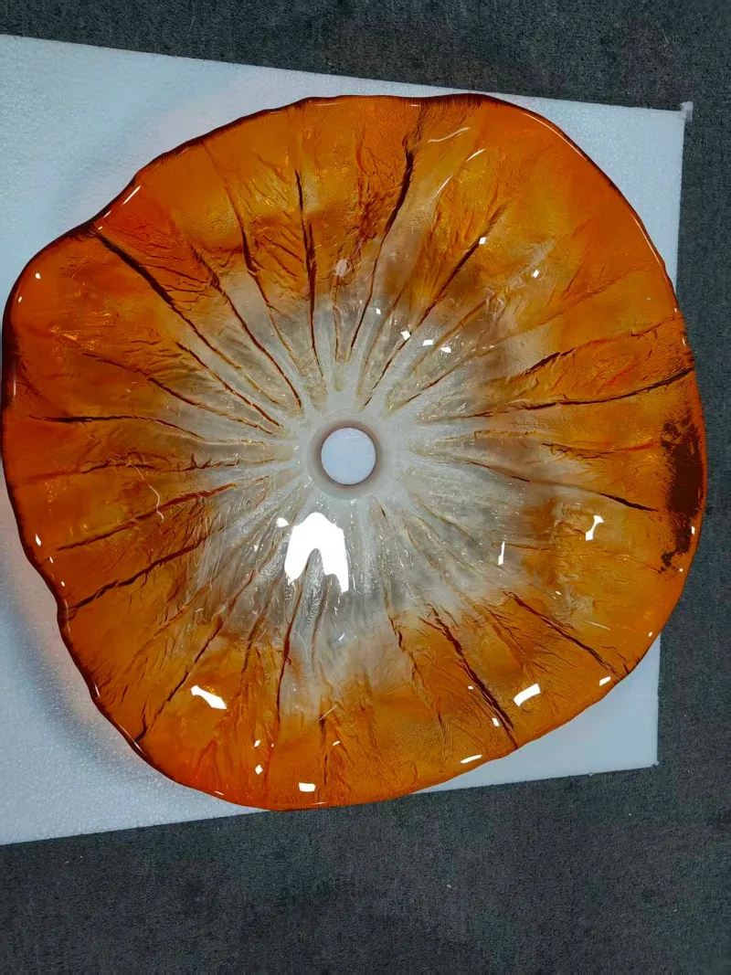 

Круглая стеклянная раковина