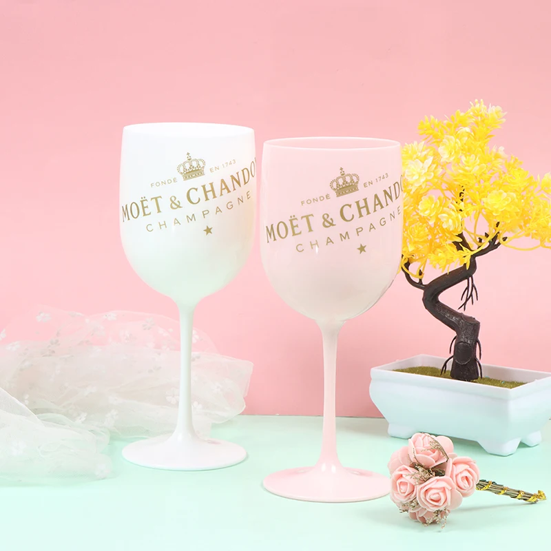 

PP Food Grade Plastic Goblet Reception White Champagne Coupes Cocktail Glasses Champagne Glasses Wine Glasses