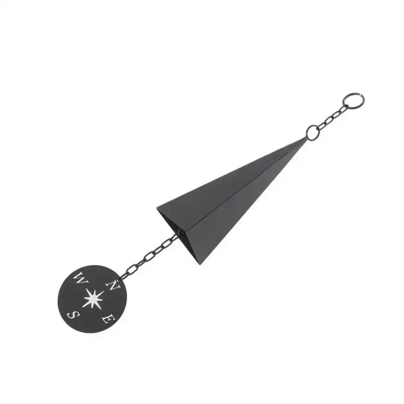 

Wind Bell Home Wall Ornament Wind Chimes with Compass for Door Porch Patio Garden