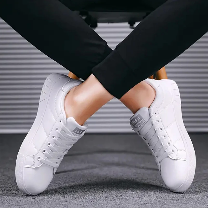 Platform Sneakers for Men Breathable Casual Walking Sports Running Shoes Outdoor Travel Fitness Sneakers Male Vulcanized Shoes