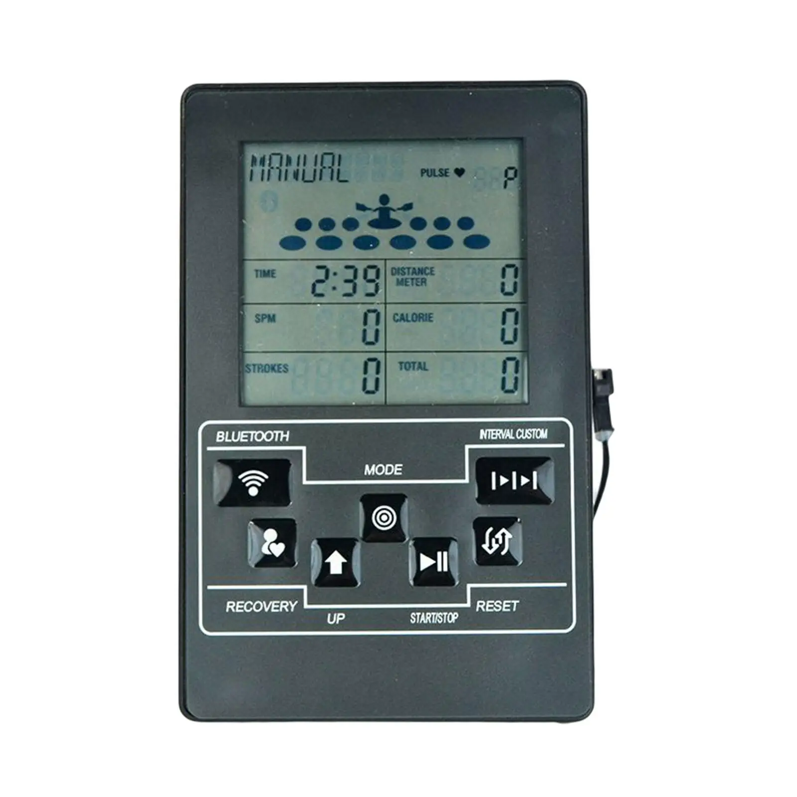 

Rowing Machine Monitor Analytical Instrument Easy to Install Automatic Replacement Parts Speedometer Counter