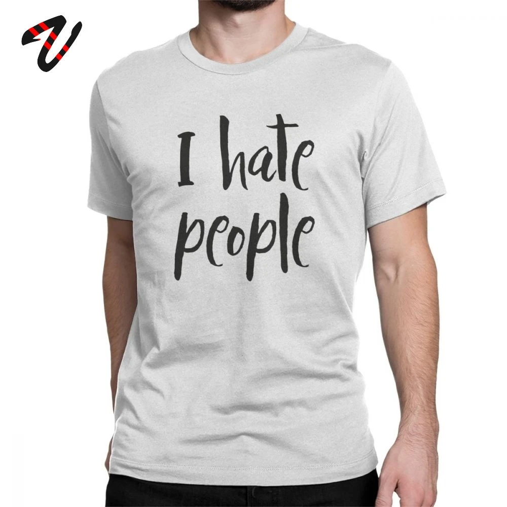 Футболка с надписью I Hate People