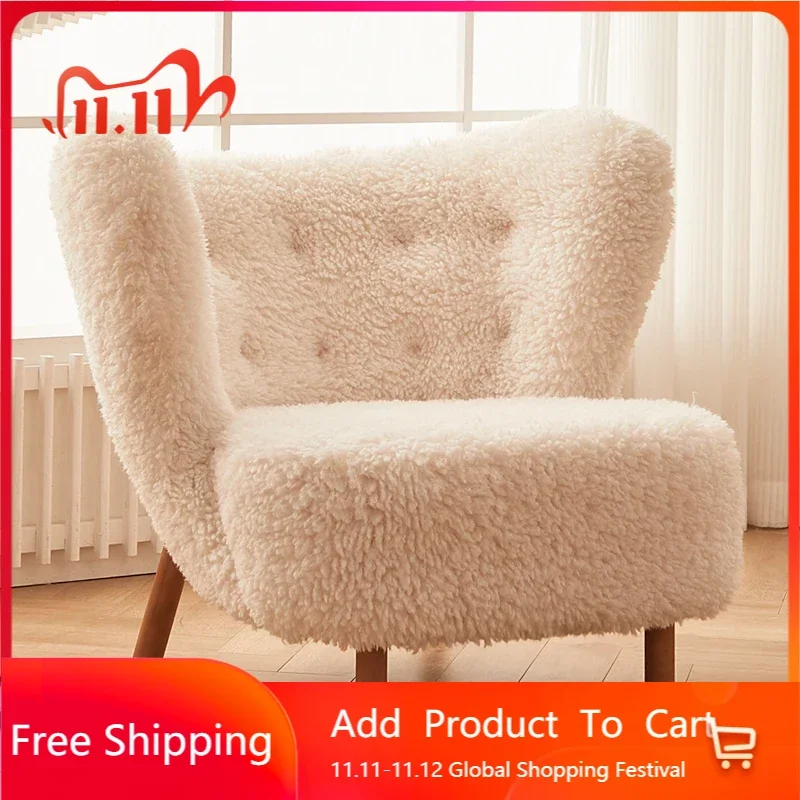 

Relaxing Practical Nordic Chair Living Room Floor Puffs Sofa White Makeup Chair Designer Reading Silla Plegable Garden Furniture