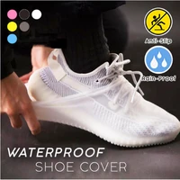 waterproof shoe cover silicone material unisex shoes protectors rain boots for indoor outdoor rainy silicone outdoor shoe cover