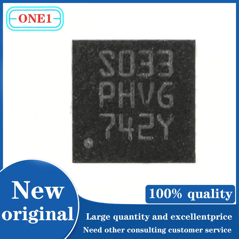 

1PCS/lot STM8S003F3U6 STM8S003F3U6TR S033 IC MCU 8BIT 8KB FLASH 20UFQFPN Chip New original