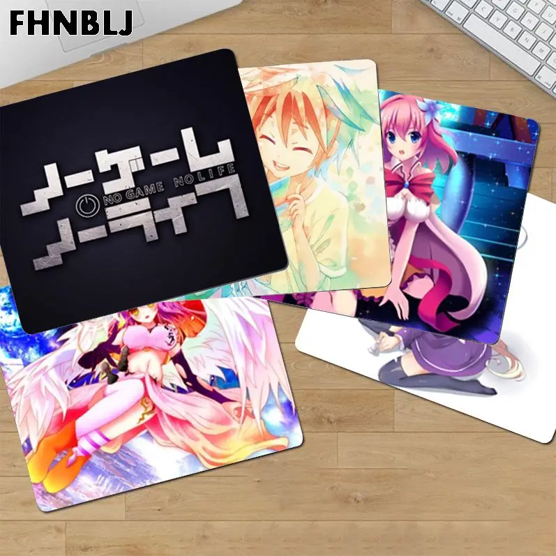 

No Game No Life Custom Skin Gaming Mouse Pad Gamer Desk Mat Keyboard Pad Decoration Mause Pad For Teen Girls Bedroom