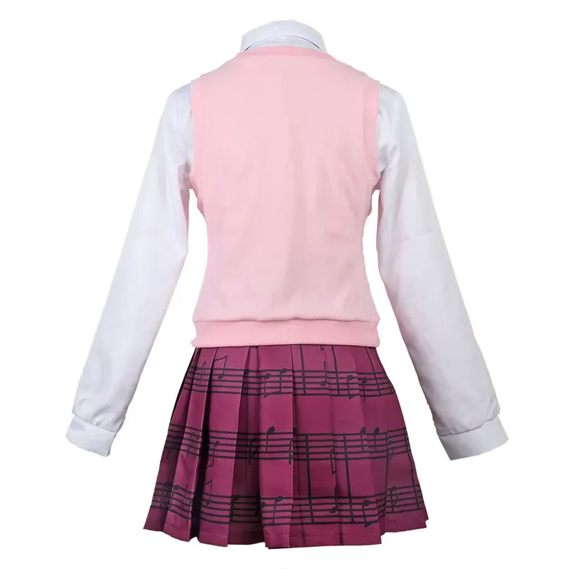 Высококачественный комплект униформы аниме Danganronpa Kaede Akamatsu костюмы для косплея