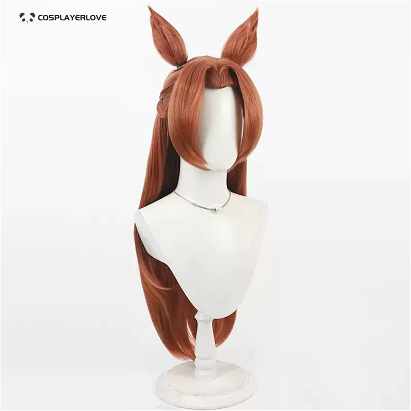 Парик для косплея Uma Musume Pretty Derby Kawakami Princess, головной убор, хвост, костюм для Хэллоуина, Рождества, карнавала (art.: 3920da292b2ba) - 3920da292b2ba
