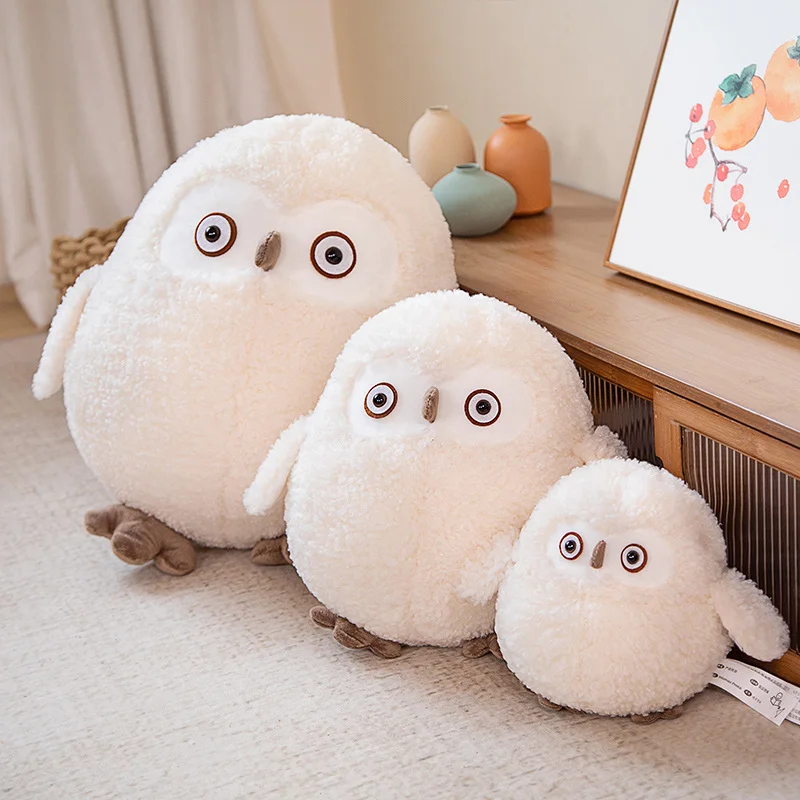 

Kawaii Apollo Owl Plush Toy Soft Stuffed Animals Birds Plushies Doll 20/30/40cm Simulation Owl Pillow for Kids Gift