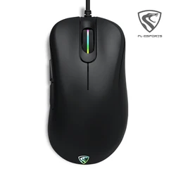 

FL ESPORTS G58 Custom Driver 6-speed DPI Adjustment Gamer PC Computer USB Wired RGB Gaming Mouse