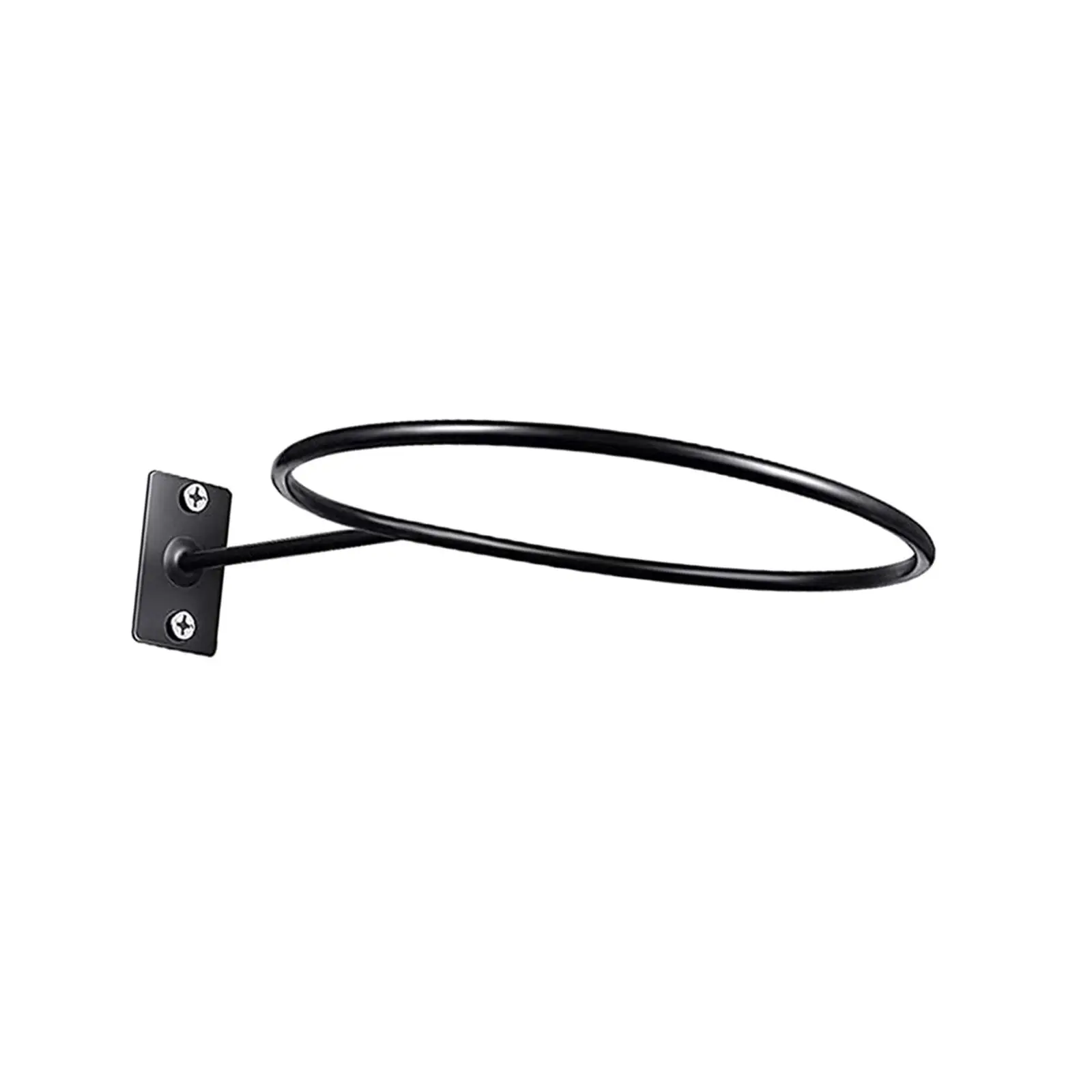 

Sports Ball Holder Universal Save Space Black Metal Dia 5.3inch Ball Wall Storage Rack for Basketball Football Soccer