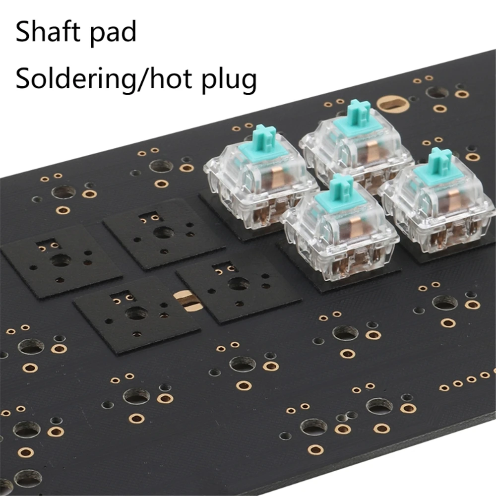 120 Pieces Mechanical Keyboard Switch Sticker Noise Dampener Foam Sound Reduction Insulation Film for Stabilizer |