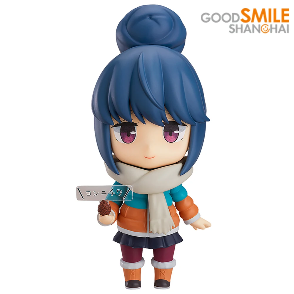 

Good Smile Company Original Nendoroid 981 Laid-Back Camp Shima Rin GSC Kawaii Doll Model Collectile Anime Action Figure Toys