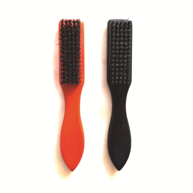 

Набор щеток для волос с деревянной ручкой, твердые гребни с Кабановой щетиной, укладка для мужчин, женщин, мужчин, Парикмахерская, укладка для волос, прямая Расческа для бороды