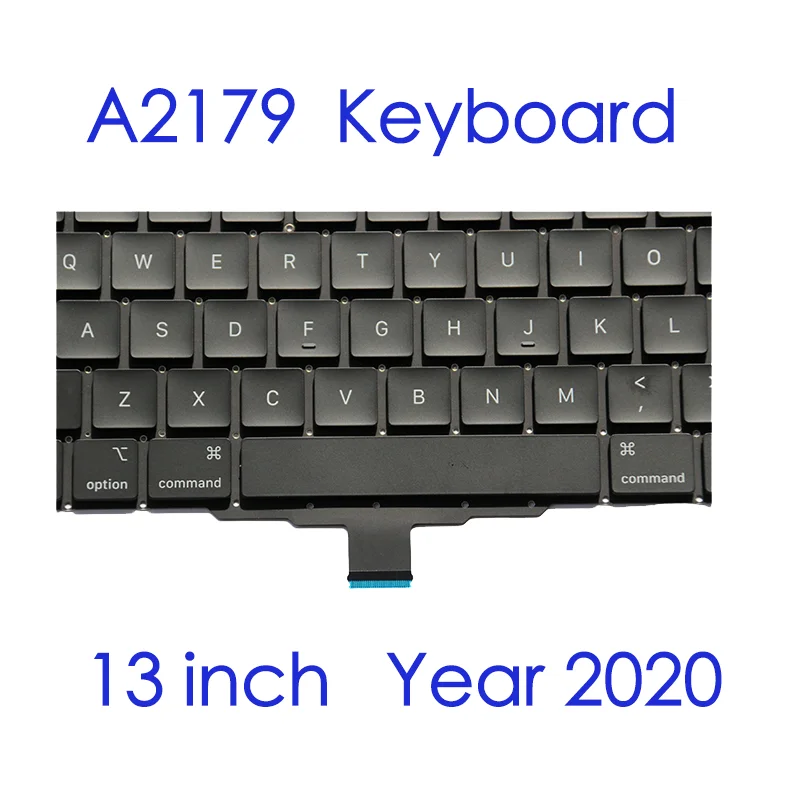 Новая оригинальная клавиатура A2179 EMC3302 с винтом для ноутбука MacBook Pro 13 дюймов 2020