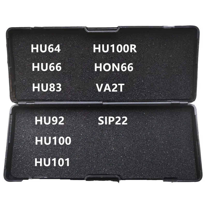 Инструмент Lishi 2 в 1, слесарный инструмент для автомобильных ключей, HU64, HU66, HU83, HU92, HU100, HU101, HU100R, HON66, VA2T, SIP22 Инструмент Lishi 2 в 1, слесарный инструмент для автомобильных ключей, HU64, HU66, HU83, HU92, HU100, HU101, HU100R, HON66, VA2T, SIP22