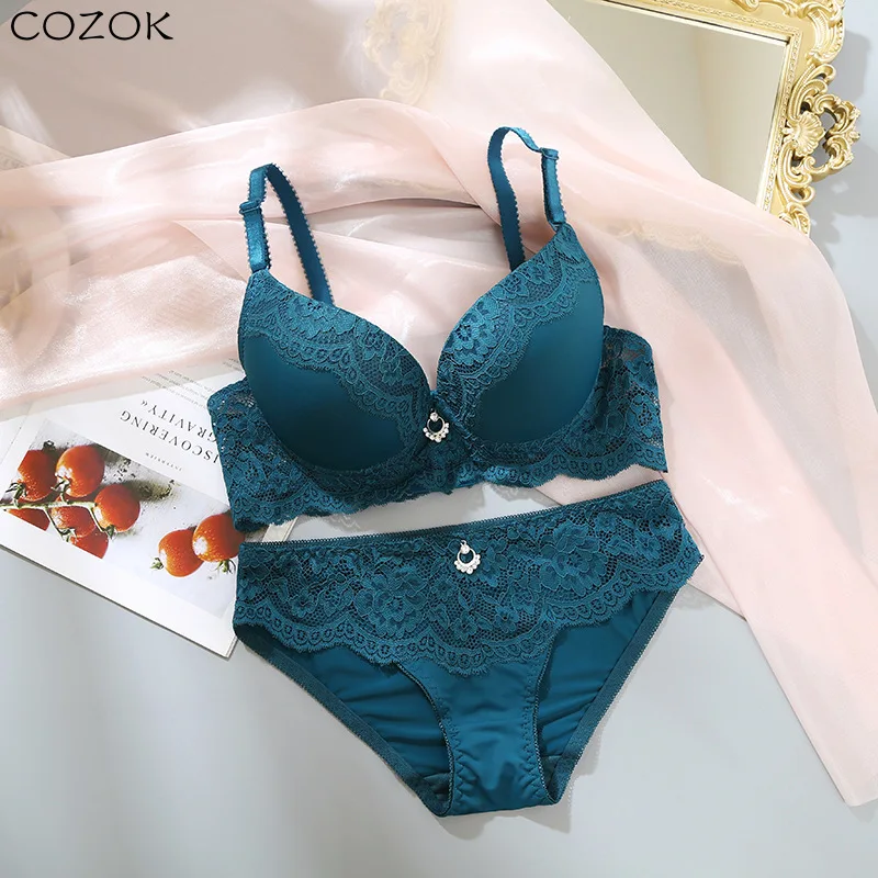 Сексуальный тонкий бюстгальтер COZOK удобное кружевное нижнее белье для маленьких