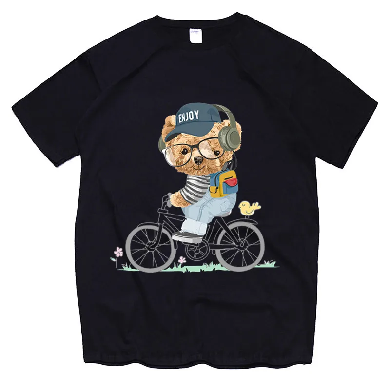 

Футболка женская с леопардовым принтом, милая Модная рубашка с коротким рукавом, повседневный Топ в стиле Харадзюку, с мультяшным принтом к...