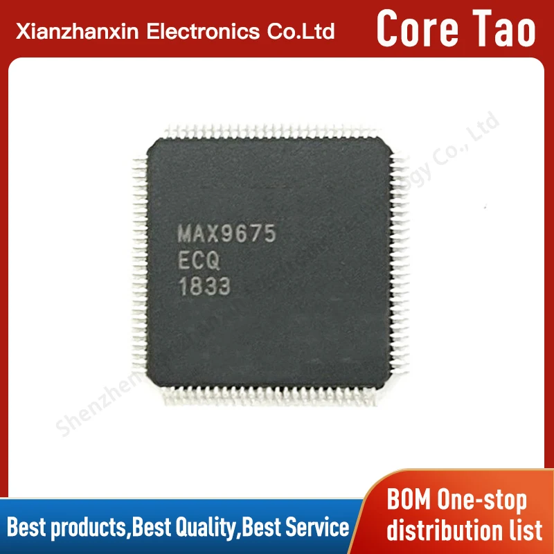 1PCS/LOT MAX9675ECQ MAX9675 QFP-100 Ultra-high speed comparator logic decoder IC chip, new and original