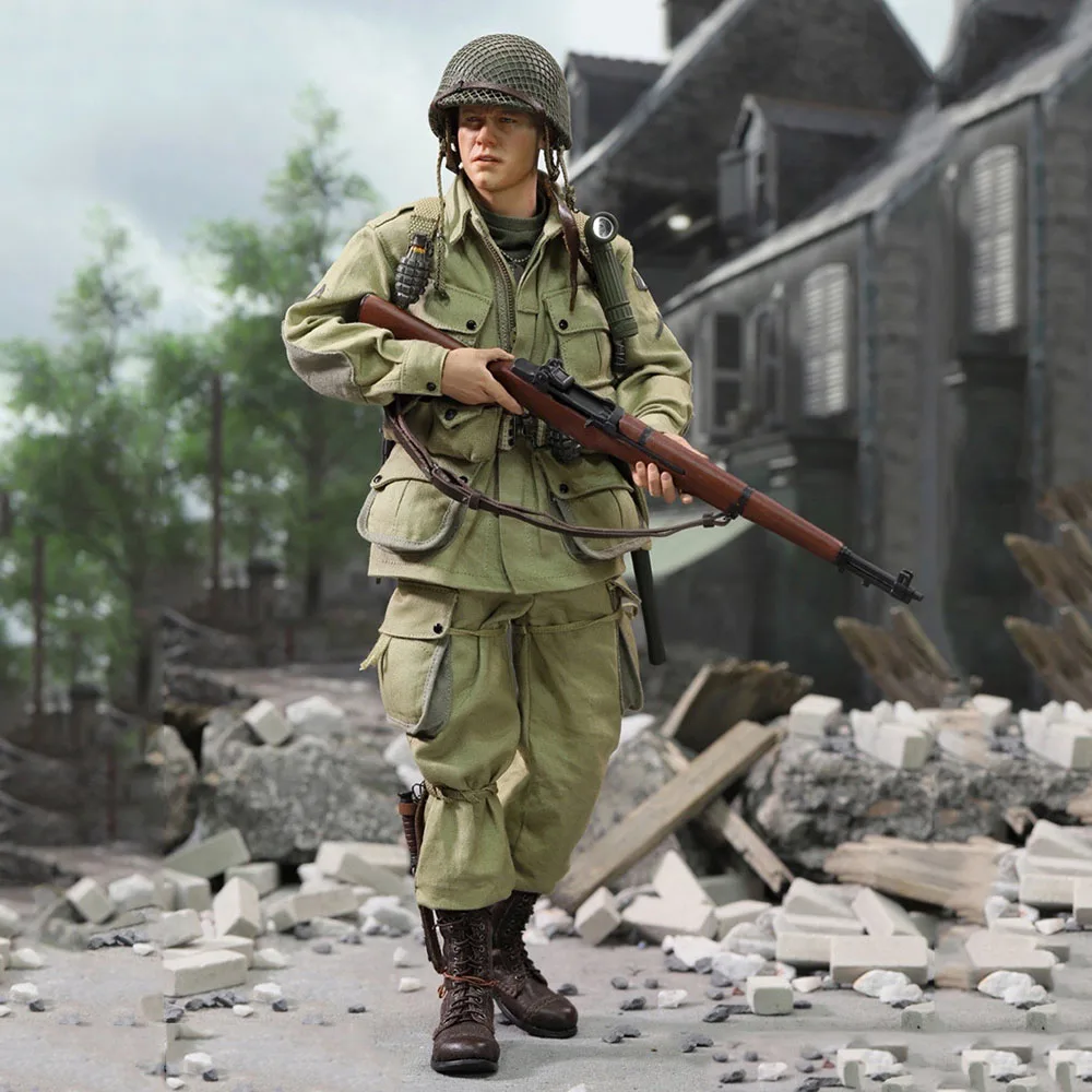 

DID A80161S 1/6 Scale WWII US 101st Airborne Division Ryan 2.0 Deluxe Edition 12" Action Figure Full Set for Fans Collection Toy
