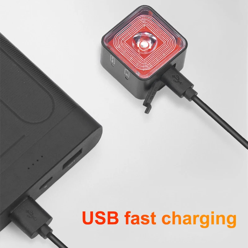 Фары велосипедные передние и задние умные стоп-сигналы зарядка через USB